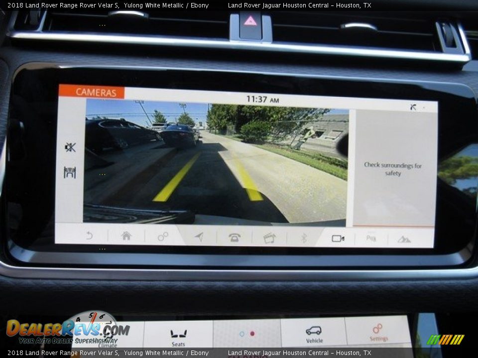 2018 Land Rover Range Rover Velar S Yulong White Metallic / Ebony Photo #21