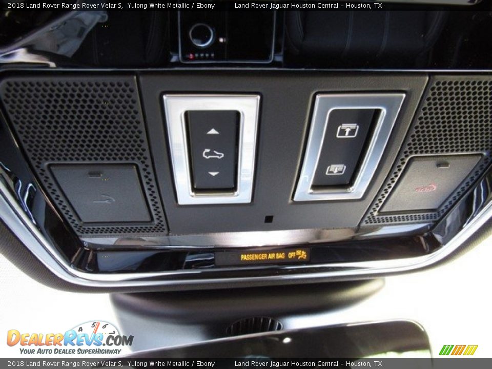 2018 Land Rover Range Rover Velar S Yulong White Metallic / Ebony Photo #23