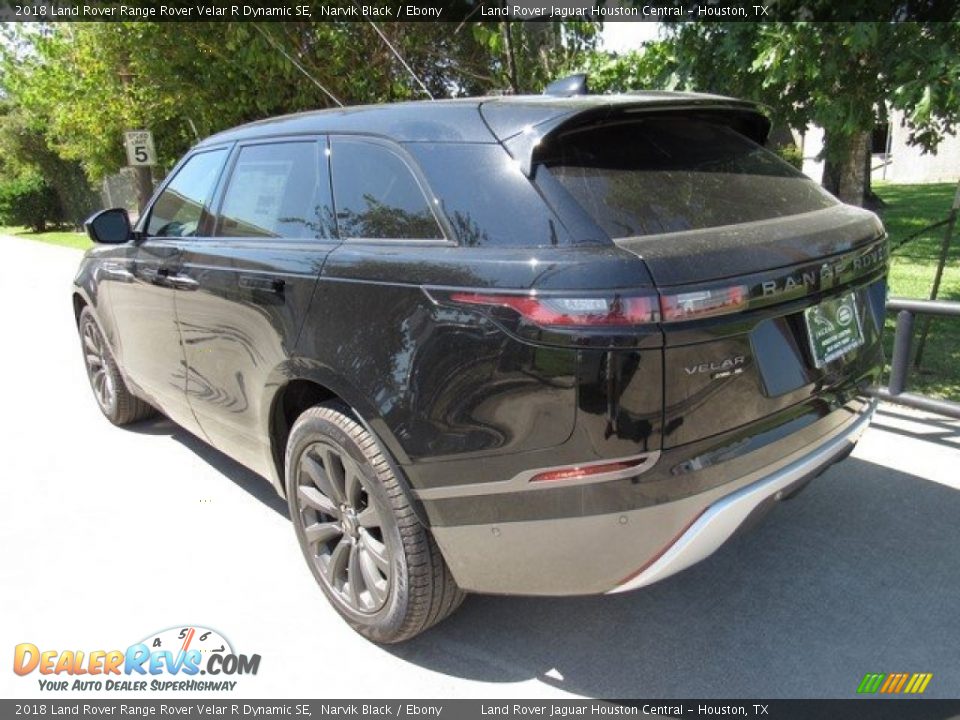 2018 Land Rover Range Rover Velar R Dynamic SE Narvik Black / Ebony Photo #12