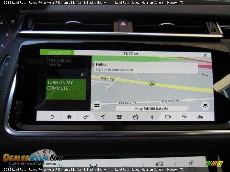 Navigation of 2018 Land Rover Range Rover Velar R Dynamic SE Photo #20