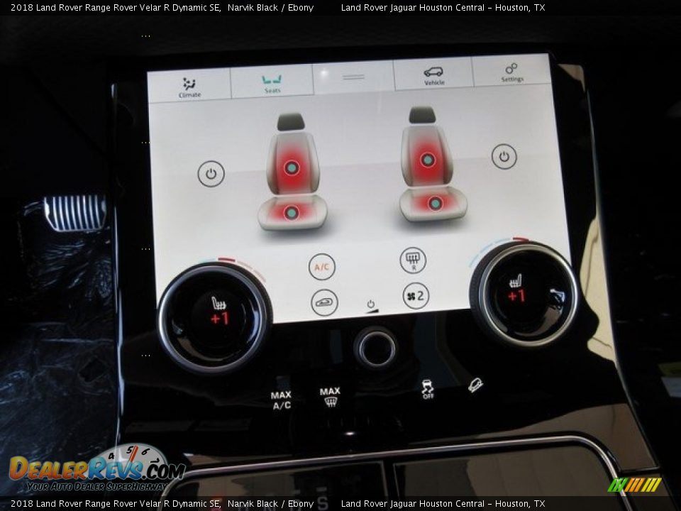 Controls of 2018 Land Rover Range Rover Velar R Dynamic SE Photo #22