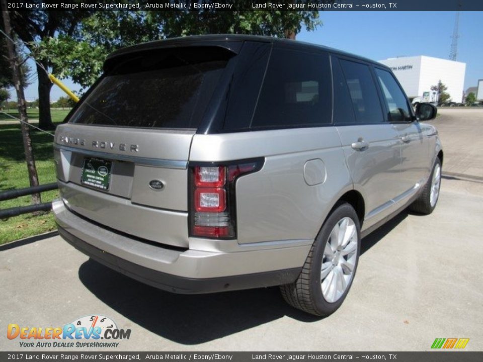 2017 Land Rover Range Rover Supercharged Aruba Metallic / Ebony/Ebony Photo #7