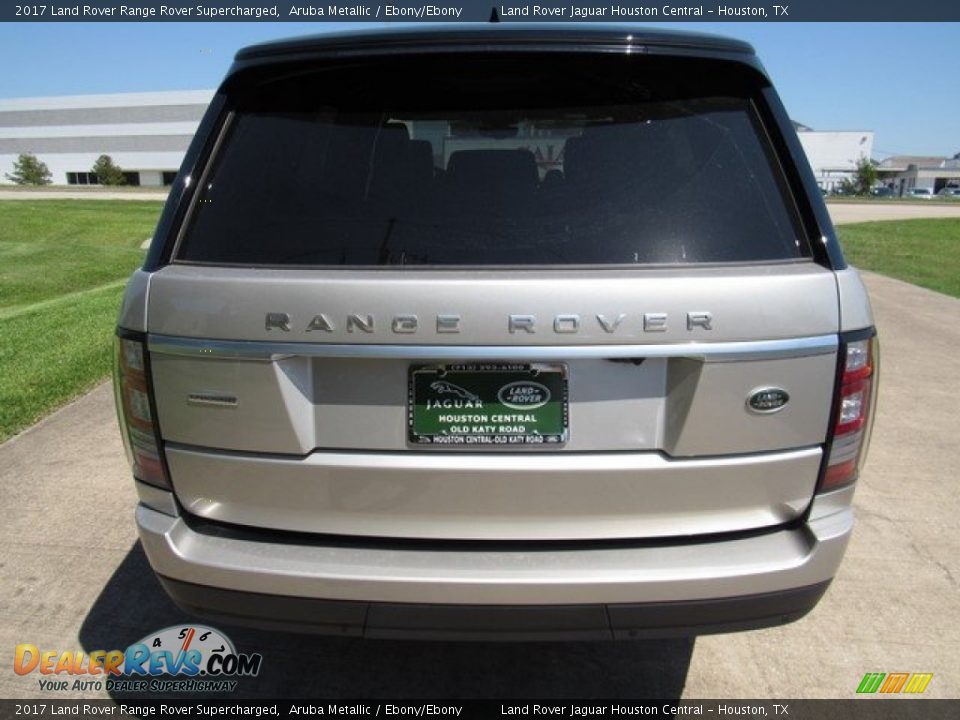 2017 Land Rover Range Rover Supercharged Aruba Metallic / Ebony/Ebony Photo #8