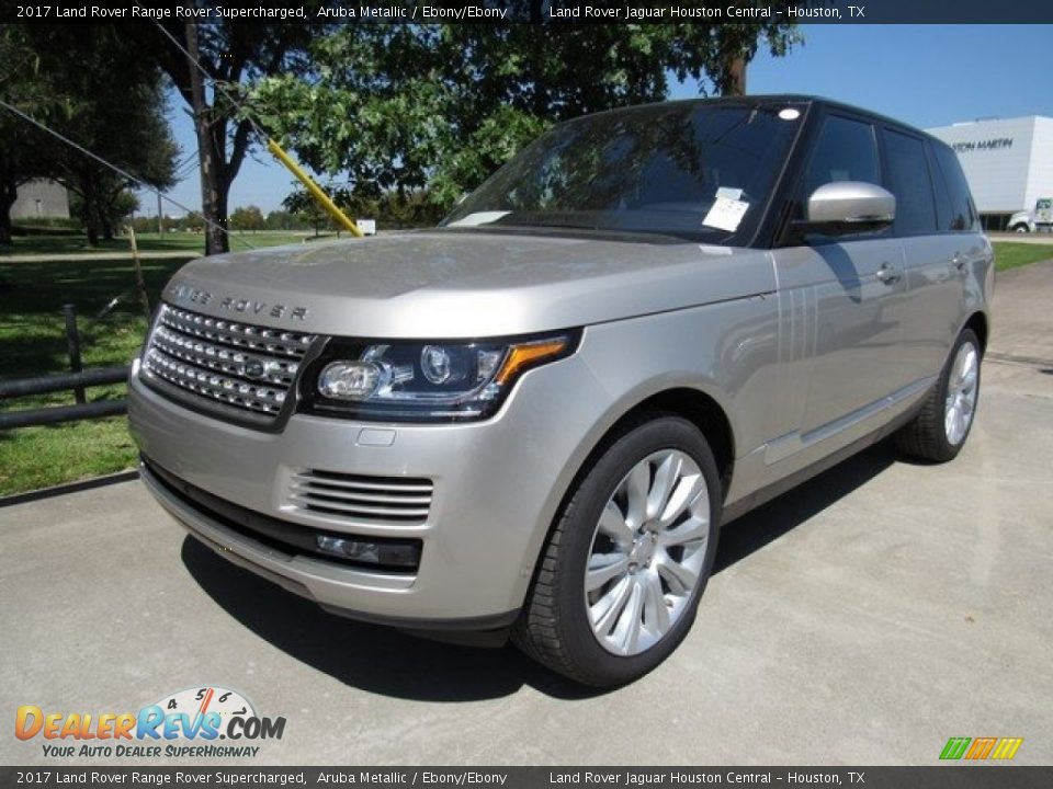 2017 Land Rover Range Rover Supercharged Aruba Metallic / Ebony/Ebony Photo #9