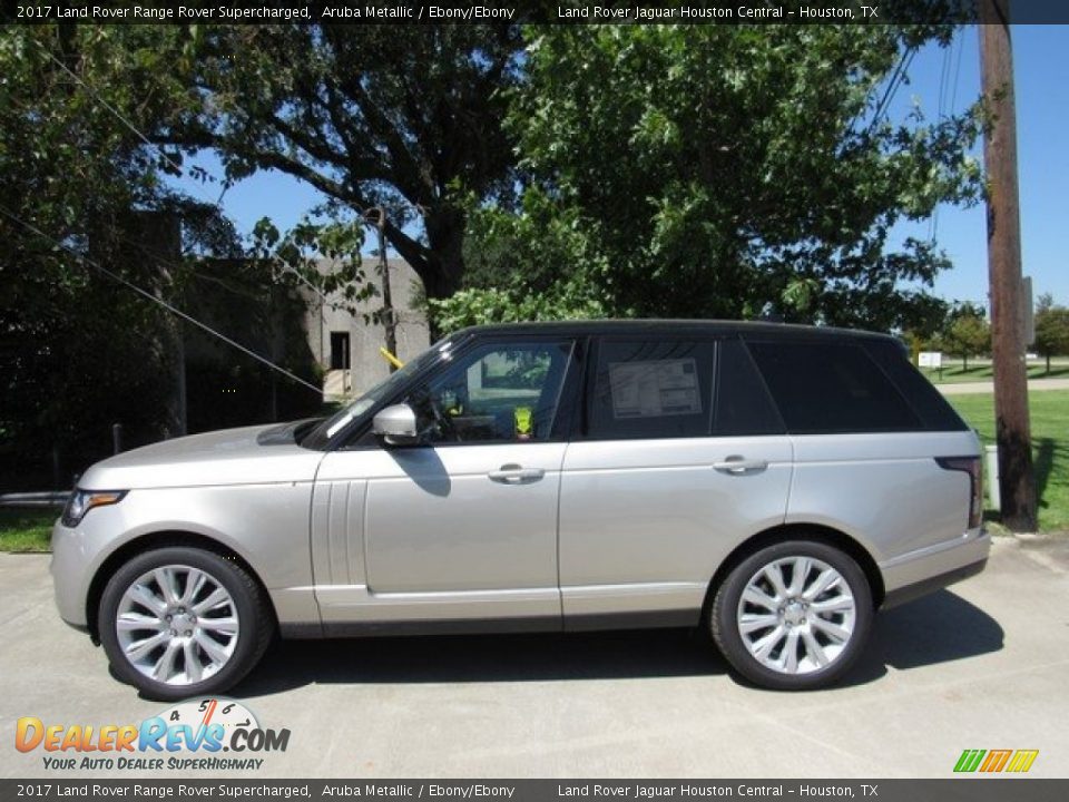 2017 Land Rover Range Rover Supercharged Aruba Metallic / Ebony/Ebony Photo #10