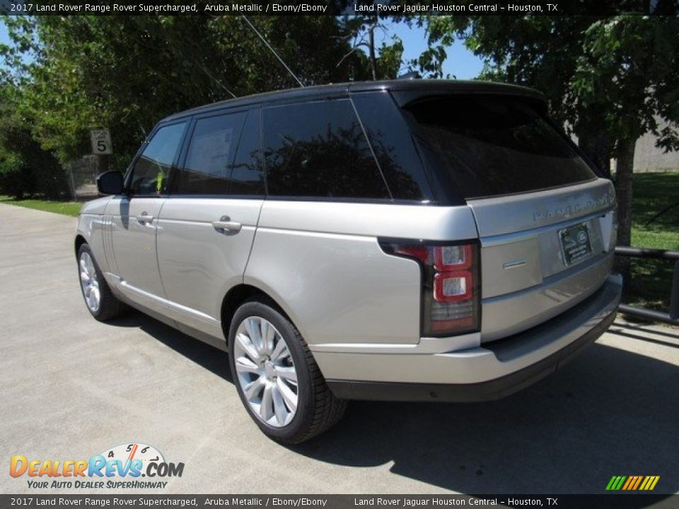 2017 Land Rover Range Rover Supercharged Aruba Metallic / Ebony/Ebony Photo #11