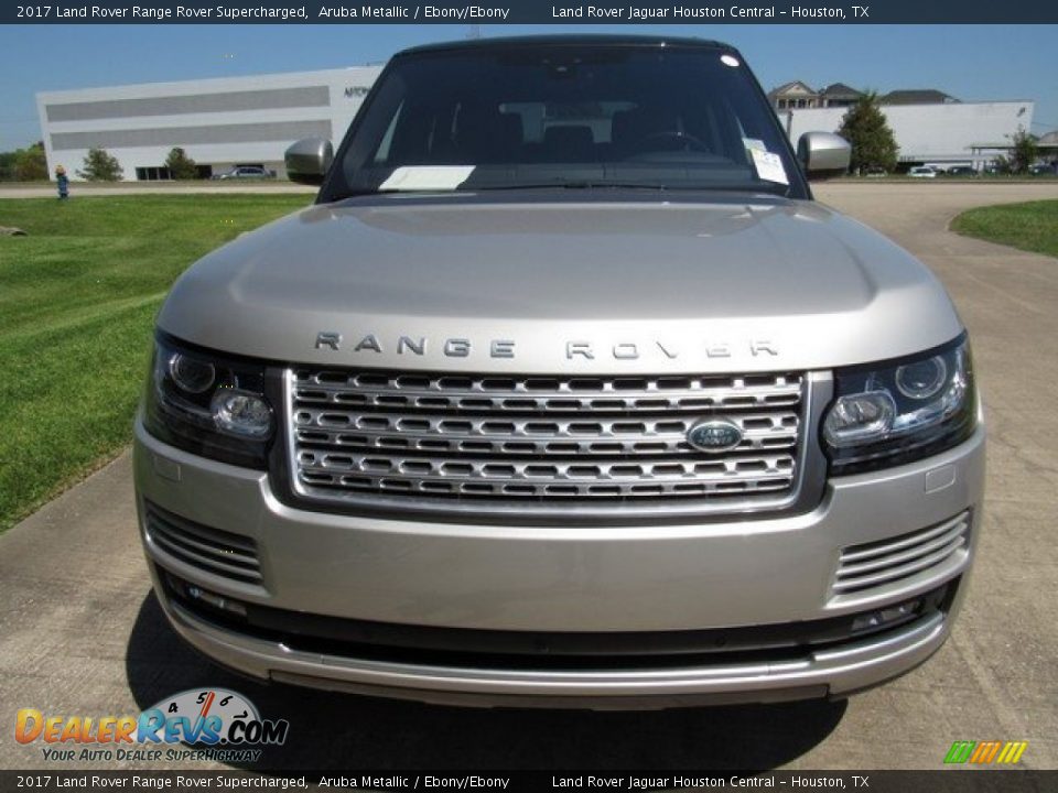 2017 Land Rover Range Rover Supercharged Aruba Metallic / Ebony/Ebony Photo #12