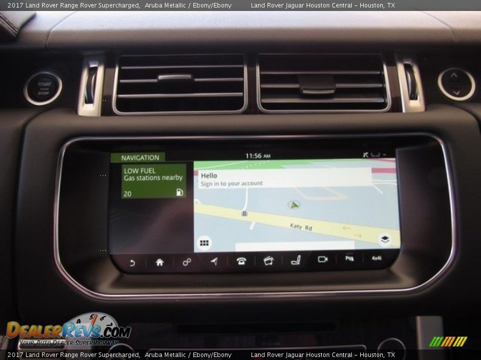 2017 Land Rover Range Rover Supercharged Aruba Metallic / Ebony/Ebony Photo #20