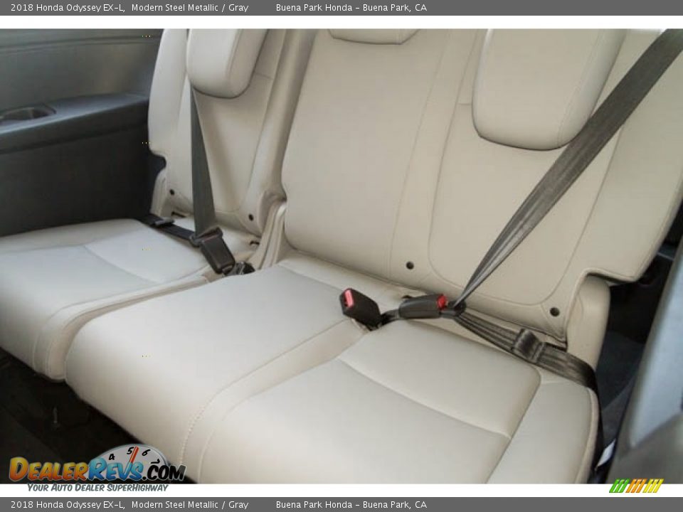 2018 Honda Odyssey EX-L Modern Steel Metallic / Gray Photo #13