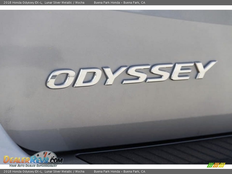 2018 Honda Odyssey EX-L Lunar Silver Metallic / Mocha Photo #3