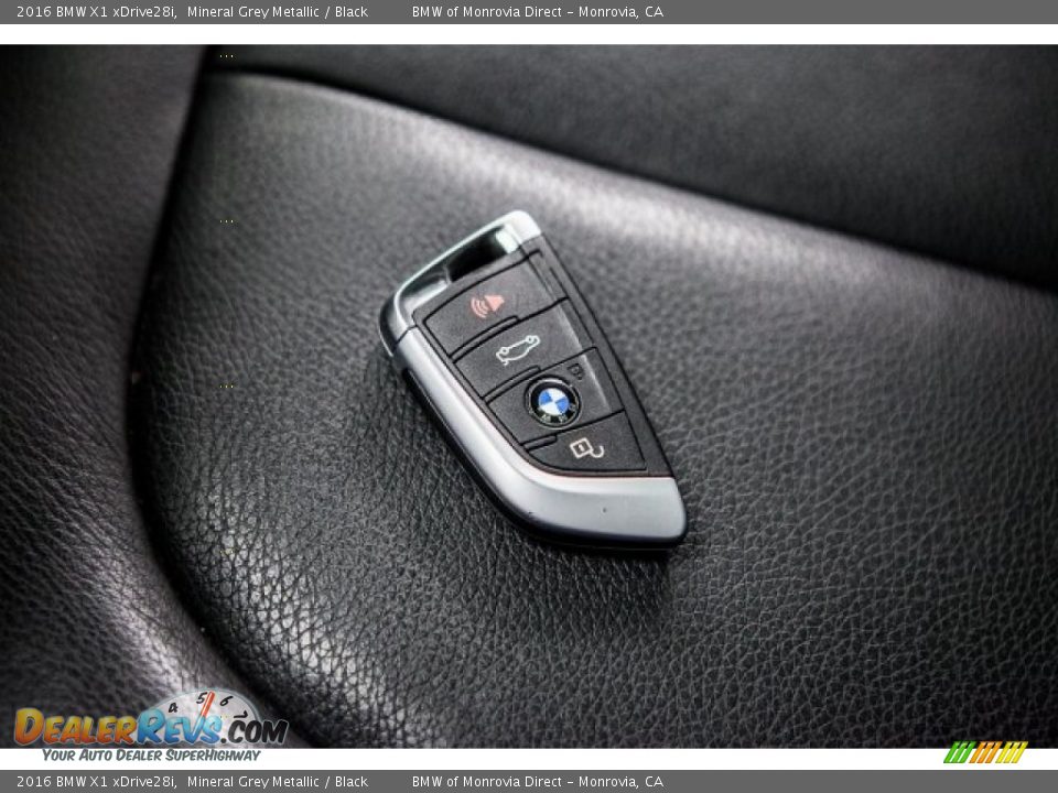 2016 BMW X1 xDrive28i Mineral Grey Metallic / Black Photo #11