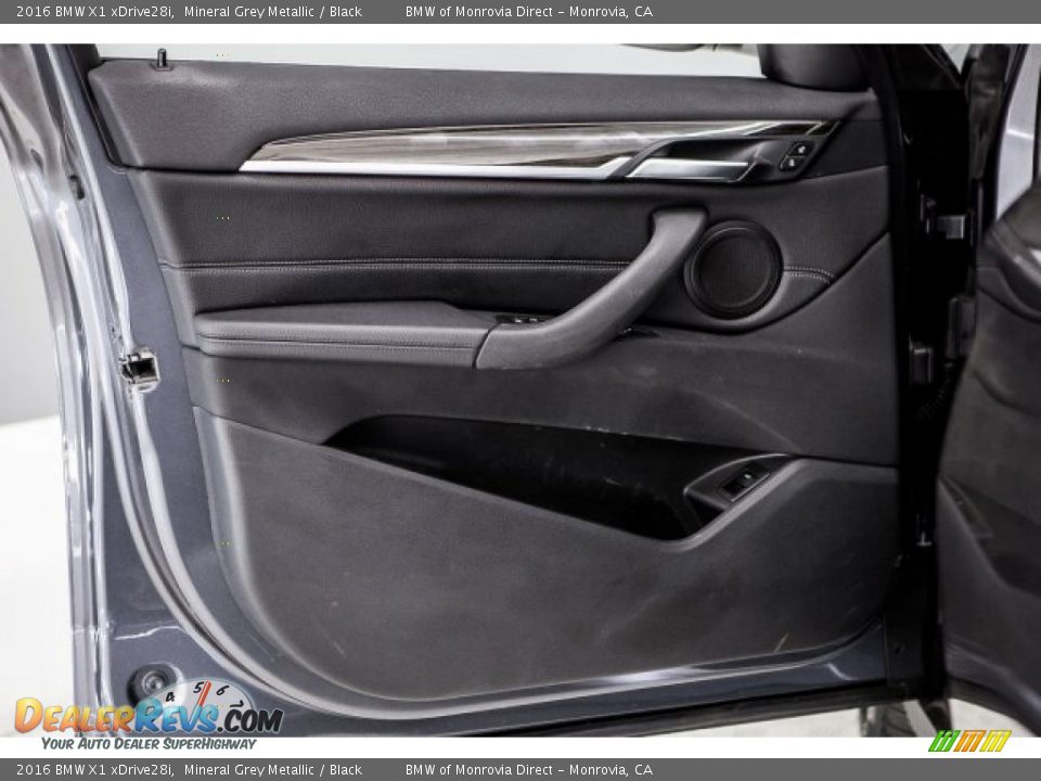 2016 BMW X1 xDrive28i Mineral Grey Metallic / Black Photo #23