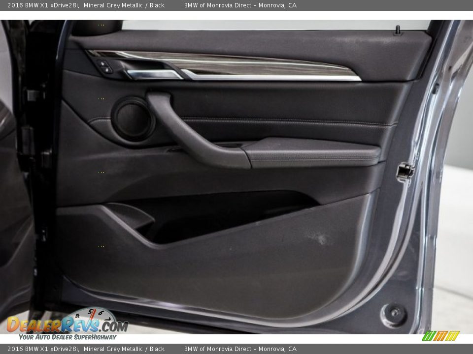 2016 BMW X1 xDrive28i Mineral Grey Metallic / Black Photo #27