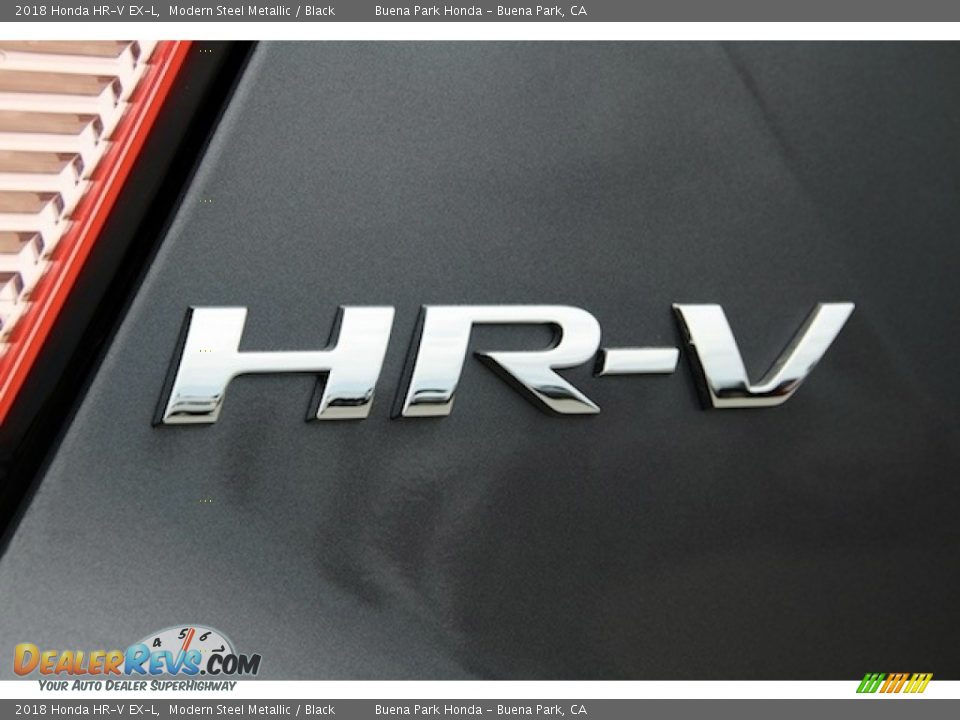 2018 Honda HR-V EX-L Modern Steel Metallic / Black Photo #3