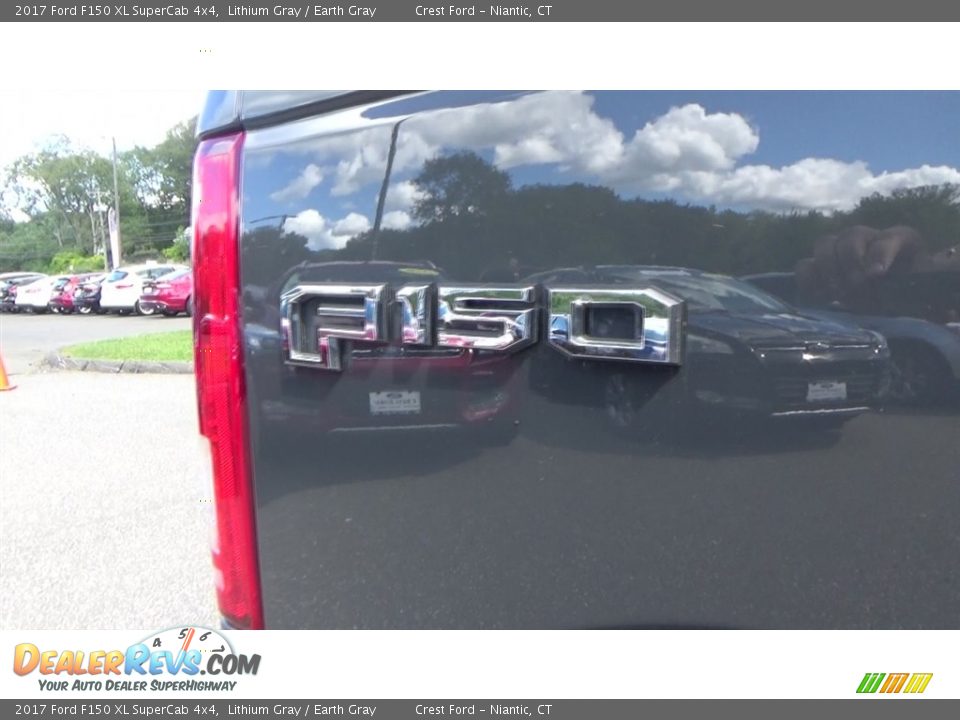 2017 Ford F150 XL SuperCab 4x4 Lithium Gray / Earth Gray Photo #10