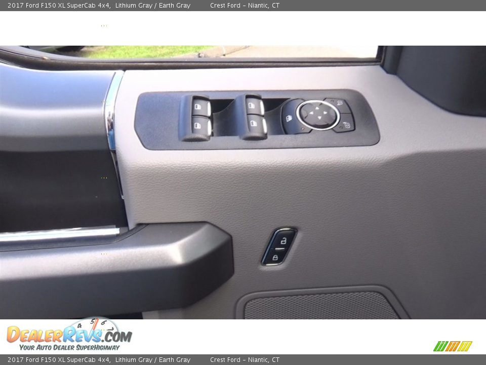 2017 Ford F150 XL SuperCab 4x4 Lithium Gray / Earth Gray Photo #13