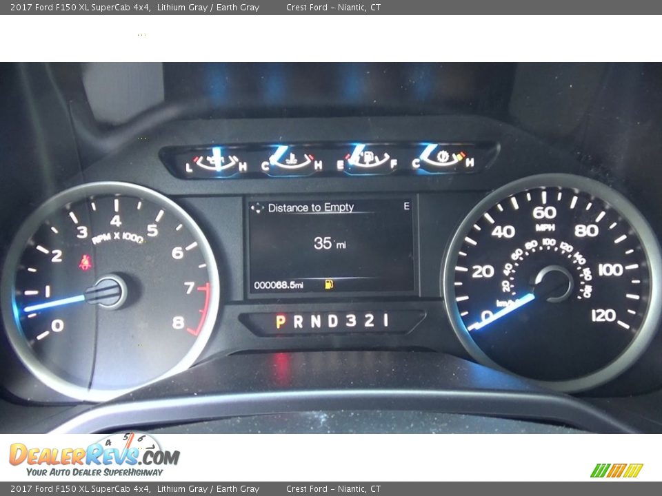 2017 Ford F150 XL SuperCab 4x4 Lithium Gray / Earth Gray Photo #14