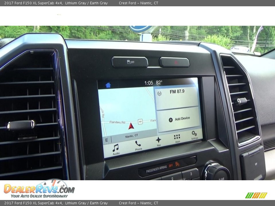 2017 Ford F150 XL SuperCab 4x4 Lithium Gray / Earth Gray Photo #15