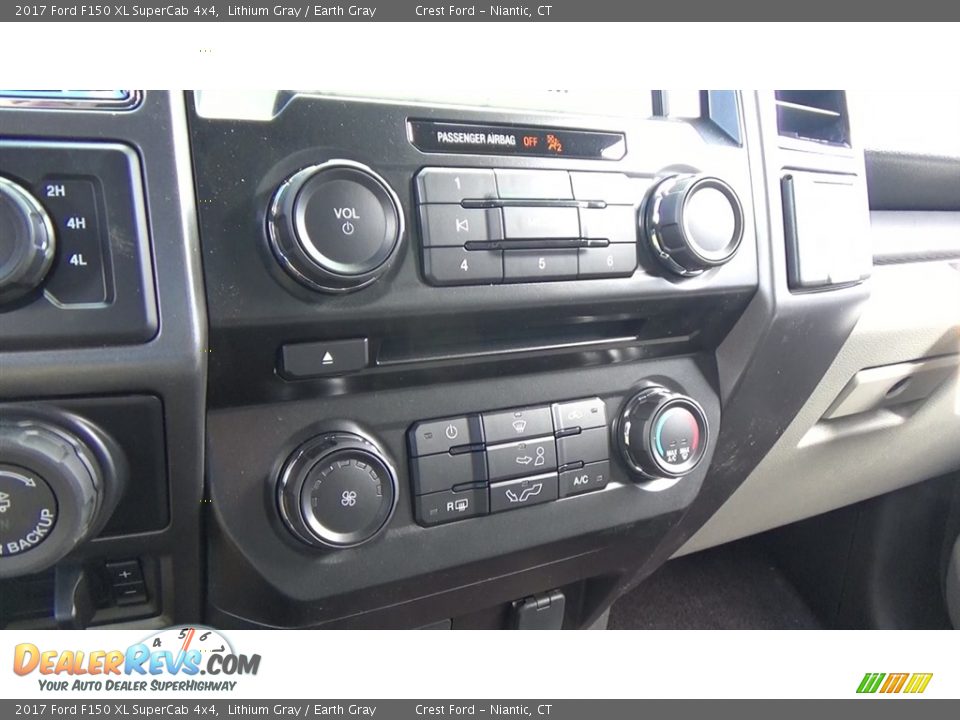 2017 Ford F150 XL SuperCab 4x4 Lithium Gray / Earth Gray Photo #16