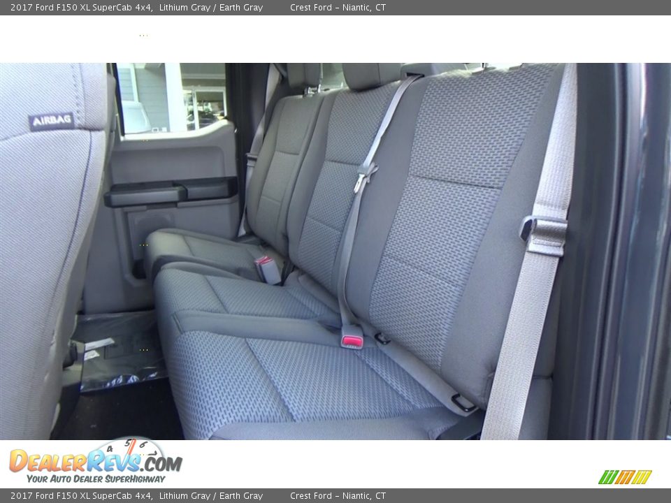 2017 Ford F150 XL SuperCab 4x4 Lithium Gray / Earth Gray Photo #19