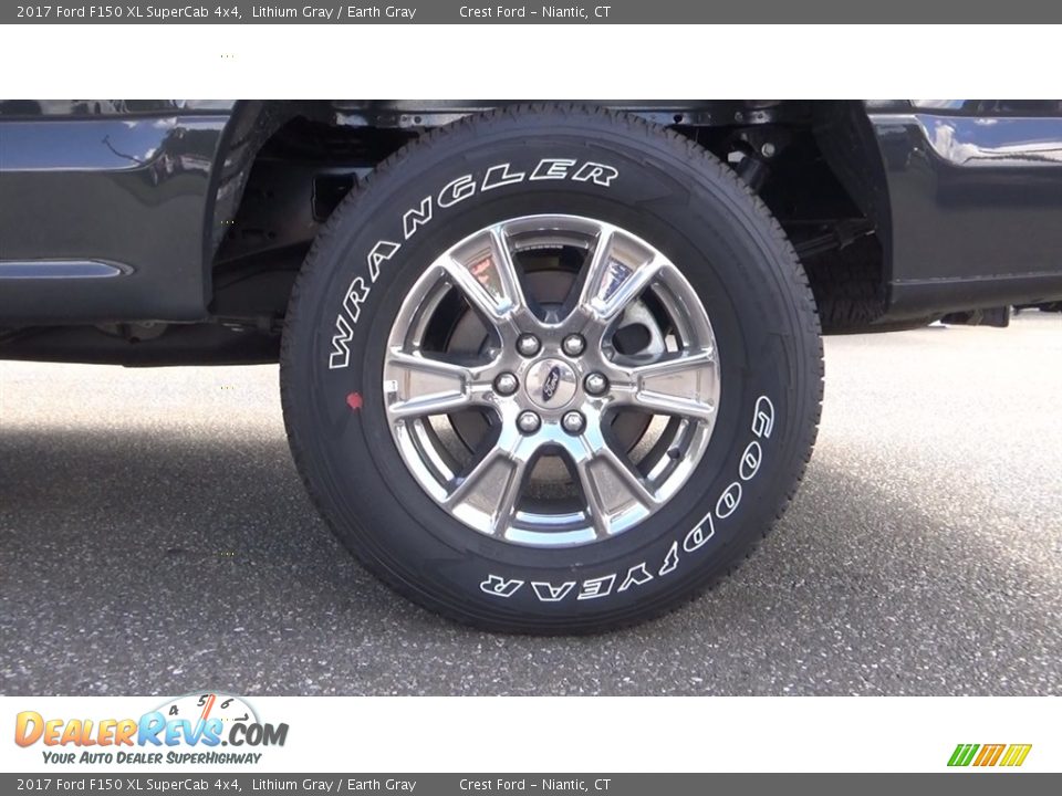 2017 Ford F150 XL SuperCab 4x4 Lithium Gray / Earth Gray Photo #21
