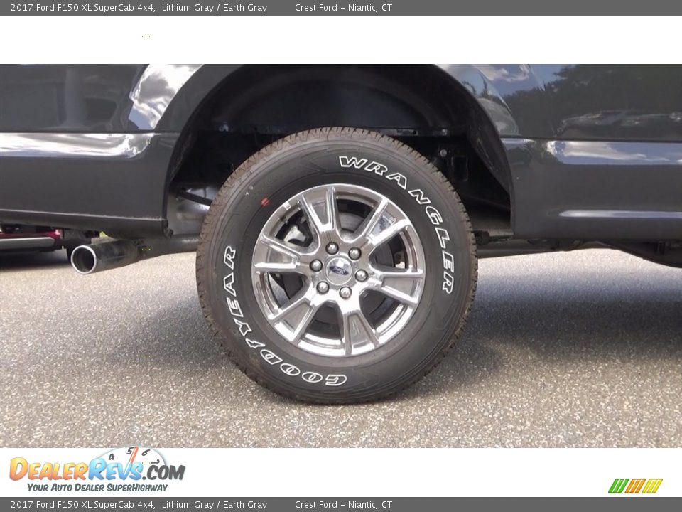 2017 Ford F150 XL SuperCab 4x4 Lithium Gray / Earth Gray Photo #23