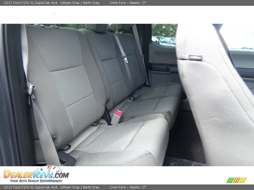 2017 Ford F150 XL SuperCab 4x4 Lithium Gray / Earth Gray Photo #24