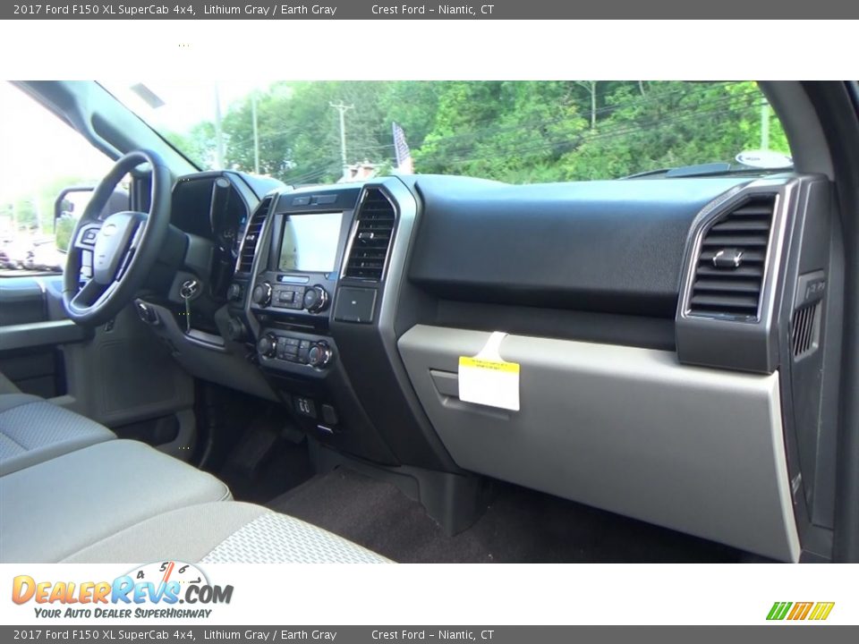2017 Ford F150 XL SuperCab 4x4 Lithium Gray / Earth Gray Photo #26