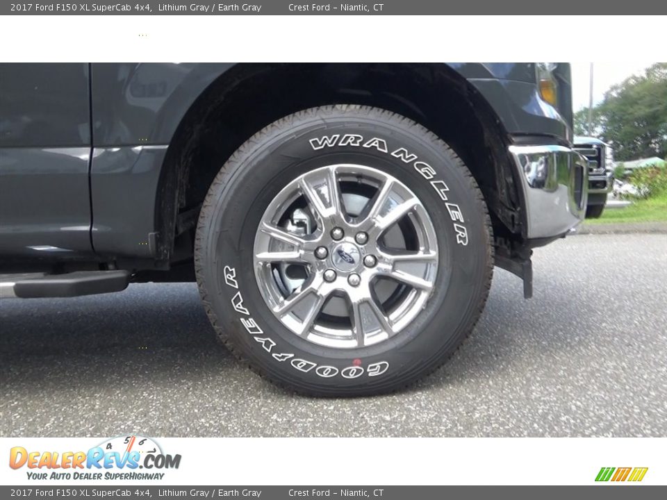 2017 Ford F150 XL SuperCab 4x4 Lithium Gray / Earth Gray Photo #27