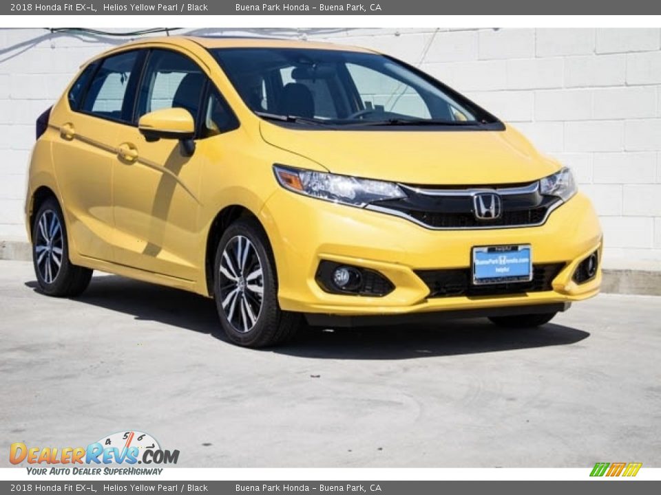 Front 3/4 View of 2018 Honda Fit EX-L Photo #1
