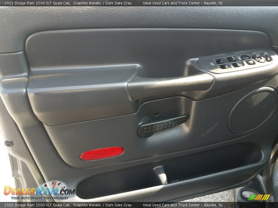 2003 Dodge Ram 1500 SLT Quad Cab Graphite Metallic / Dark Slate Gray Photo #7