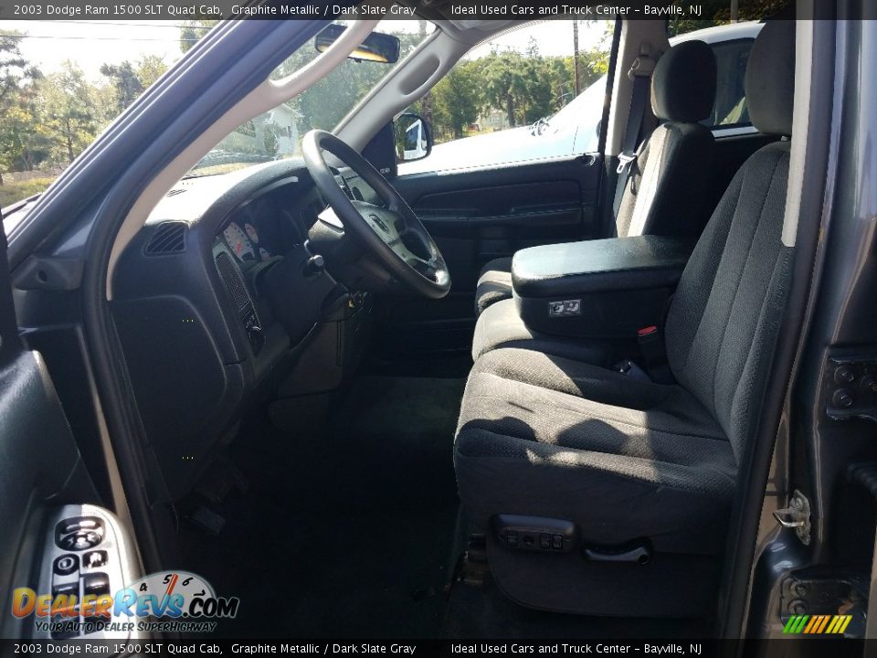 2003 Dodge Ram 1500 SLT Quad Cab Graphite Metallic / Dark Slate Gray Photo #8