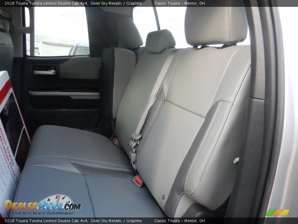 2018 Toyota Tundra Limited Double Cab 4x4 Silver Sky Metallic / Graphite Photo #5
