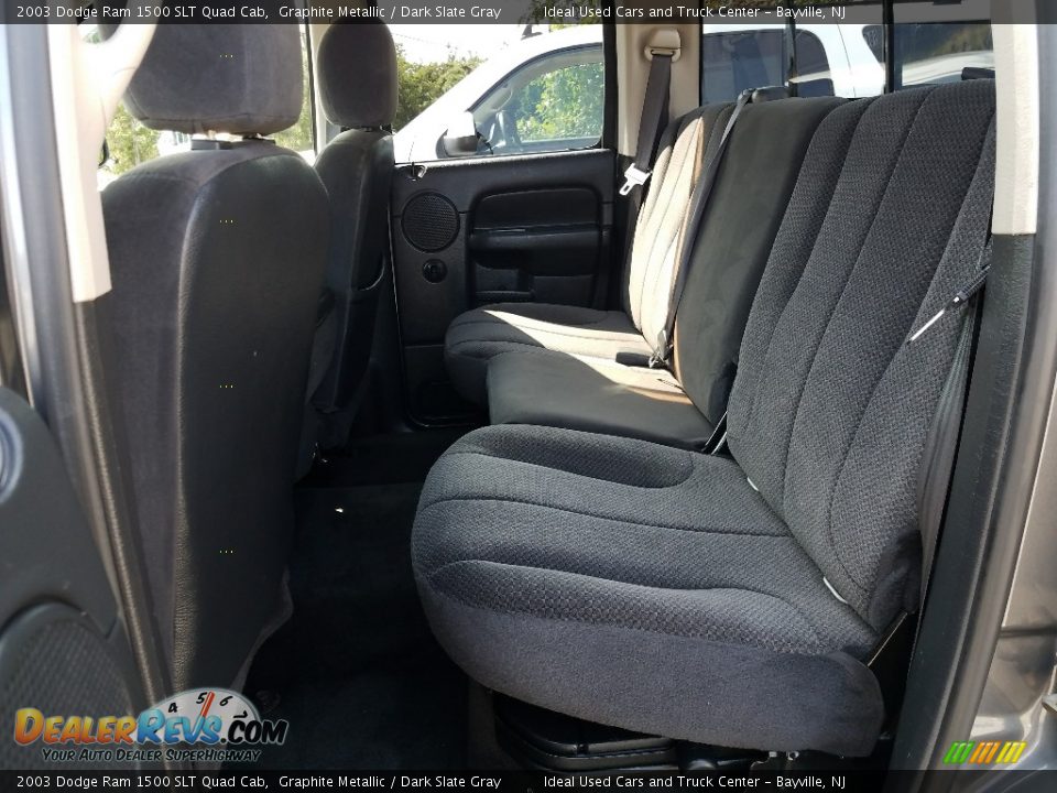 2003 Dodge Ram 1500 SLT Quad Cab Graphite Metallic / Dark Slate Gray Photo #13