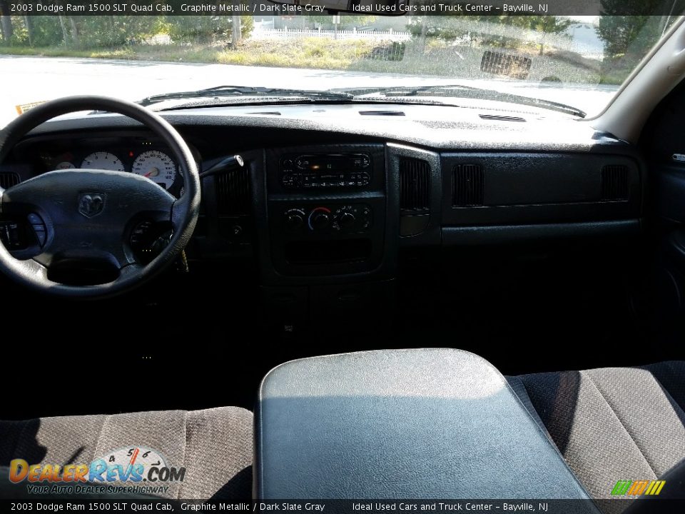 2003 Dodge Ram 1500 SLT Quad Cab Graphite Metallic / Dark Slate Gray Photo #14
