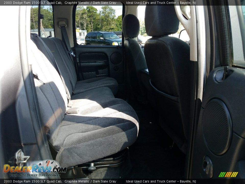 2003 Dodge Ram 1500 SLT Quad Cab Graphite Metallic / Dark Slate Gray Photo #16
