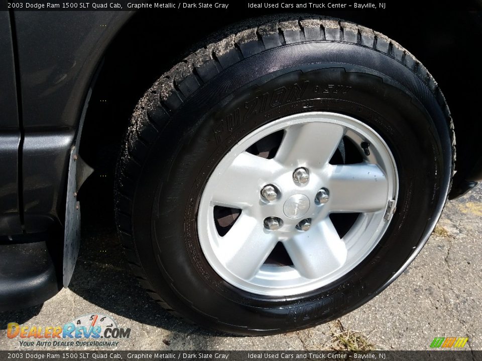 2003 Dodge Ram 1500 SLT Quad Cab Graphite Metallic / Dark Slate Gray Photo #20