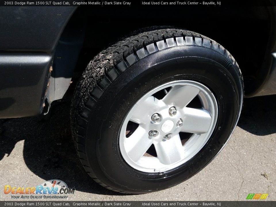 2003 Dodge Ram 1500 SLT Quad Cab Graphite Metallic / Dark Slate Gray Photo #21