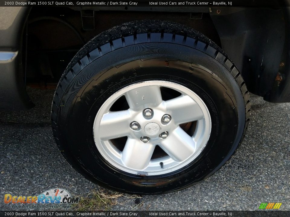 2003 Dodge Ram 1500 SLT Quad Cab Graphite Metallic / Dark Slate Gray Photo #22