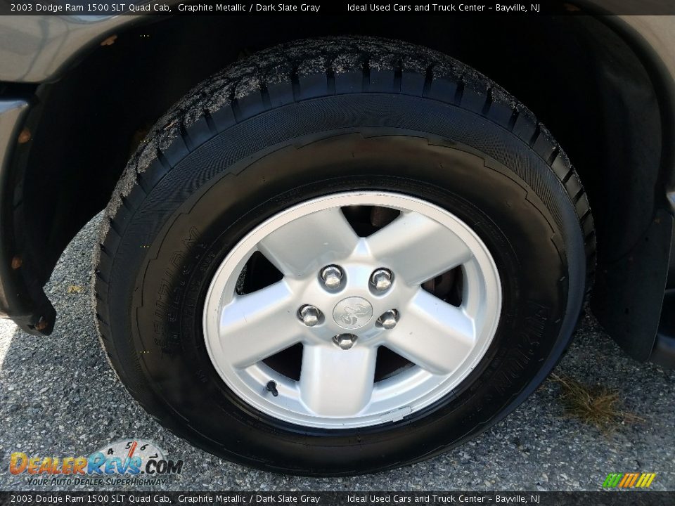 2003 Dodge Ram 1500 SLT Quad Cab Graphite Metallic / Dark Slate Gray Photo #23