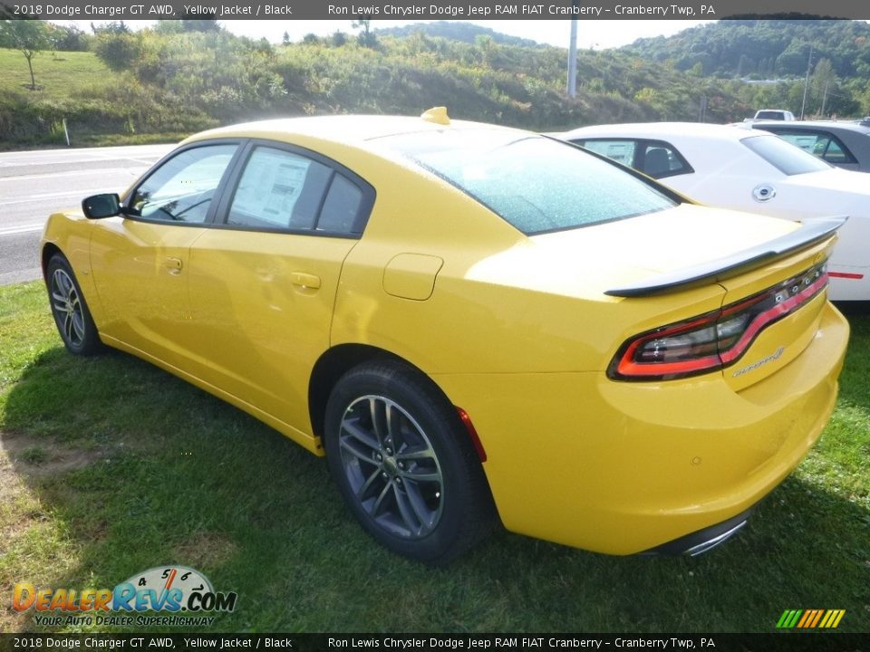 2018 Dodge Charger GT AWD Yellow Jacket / Black Photo #2