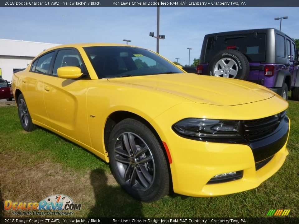 2018 Dodge Charger GT AWD Yellow Jacket / Black Photo #5