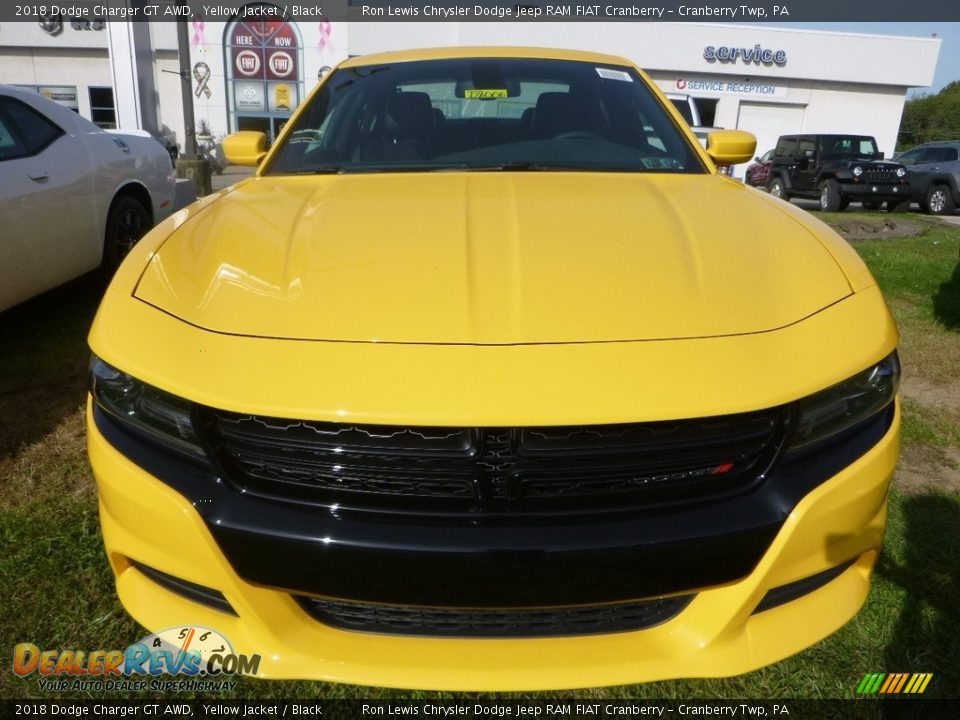 2018 Dodge Charger GT AWD Yellow Jacket / Black Photo #6