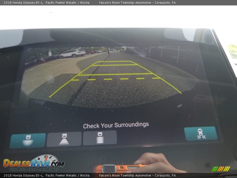 2018 Honda Odyssey EX-L Pacific Pewter Metallic / Mocha Photo #15