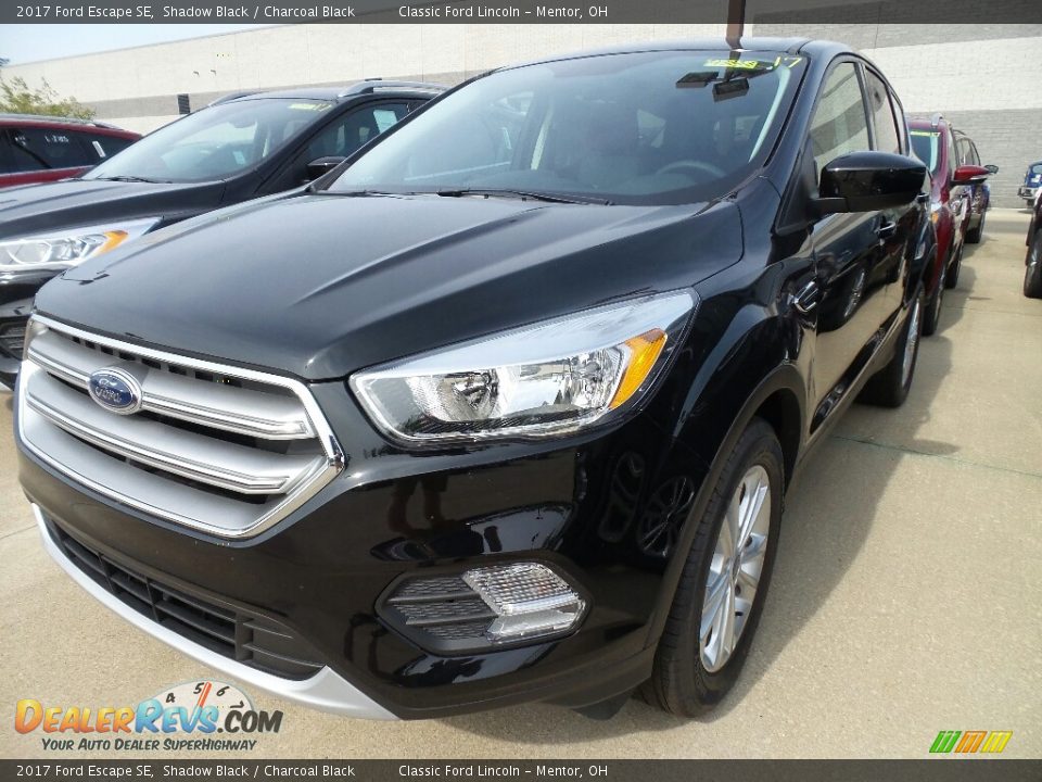 2017 Ford Escape SE Shadow Black / Charcoal Black Photo #1
