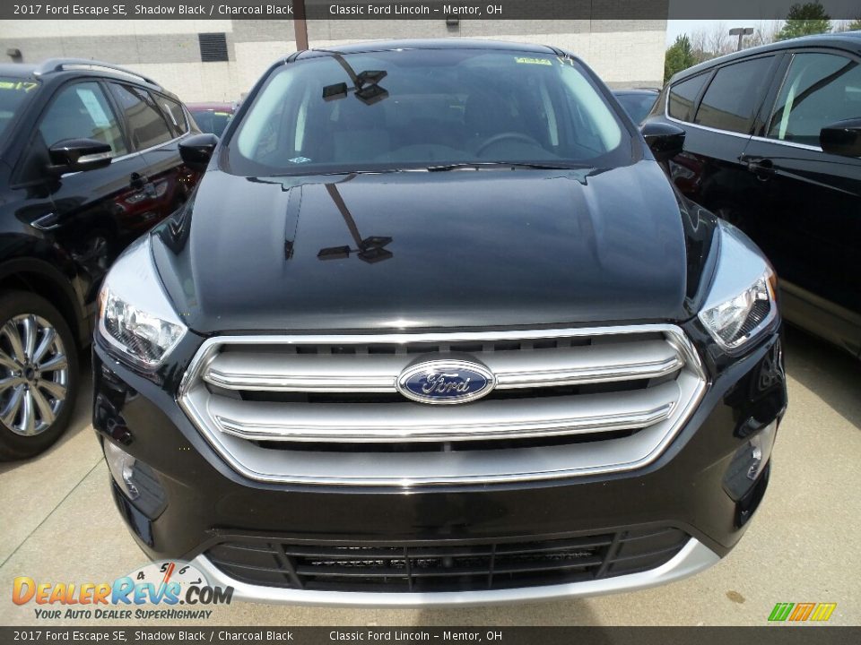2017 Ford Escape SE Shadow Black / Charcoal Black Photo #2