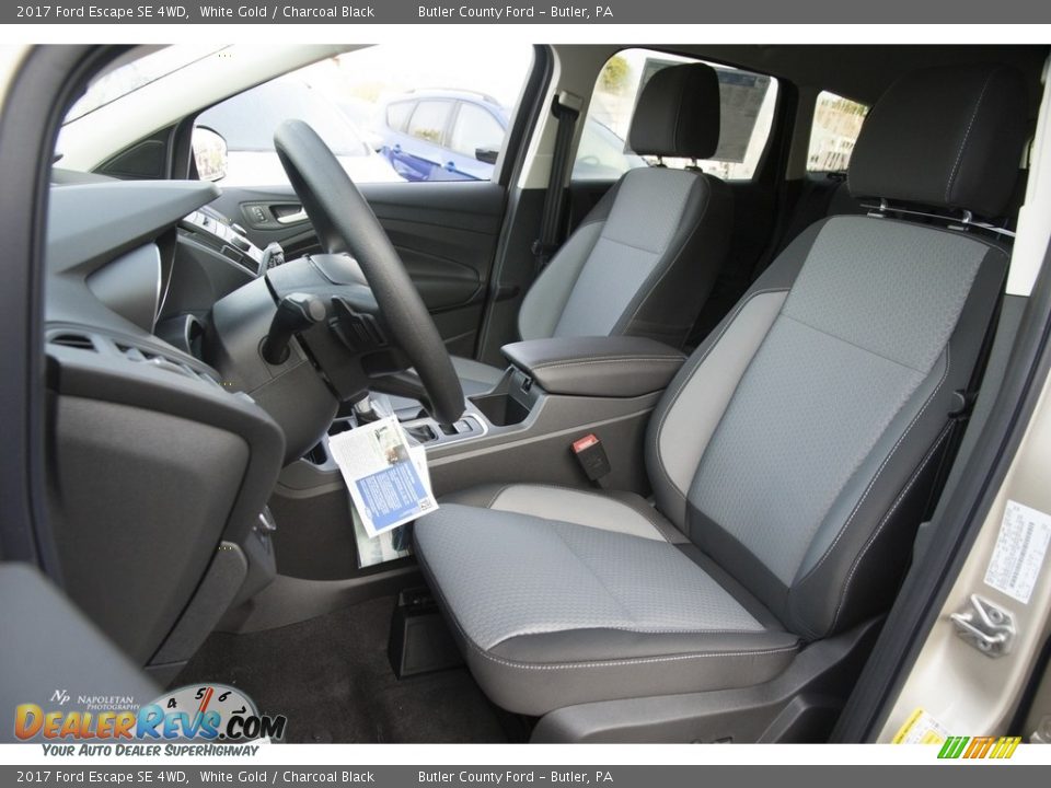 2017 Ford Escape SE 4WD White Gold / Charcoal Black Photo #7