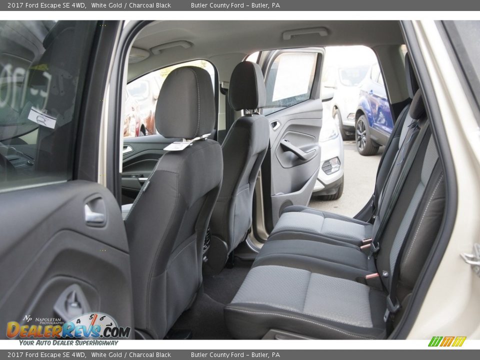 2017 Ford Escape SE 4WD White Gold / Charcoal Black Photo #10