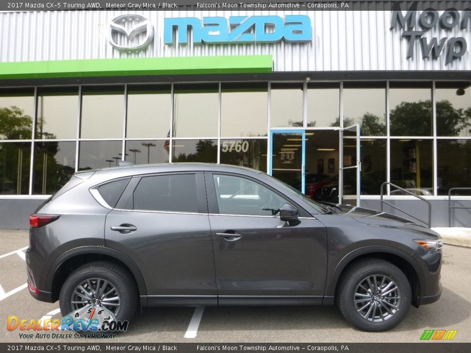 2017 Mazda CX-5 Touring AWD Meteor Gray Mica / Black Photo #1