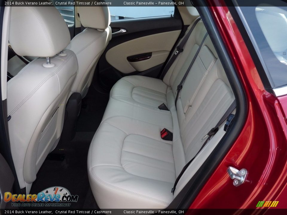2014 Buick Verano Leather Crystal Red Tintcoat / Cashmere Photo #9